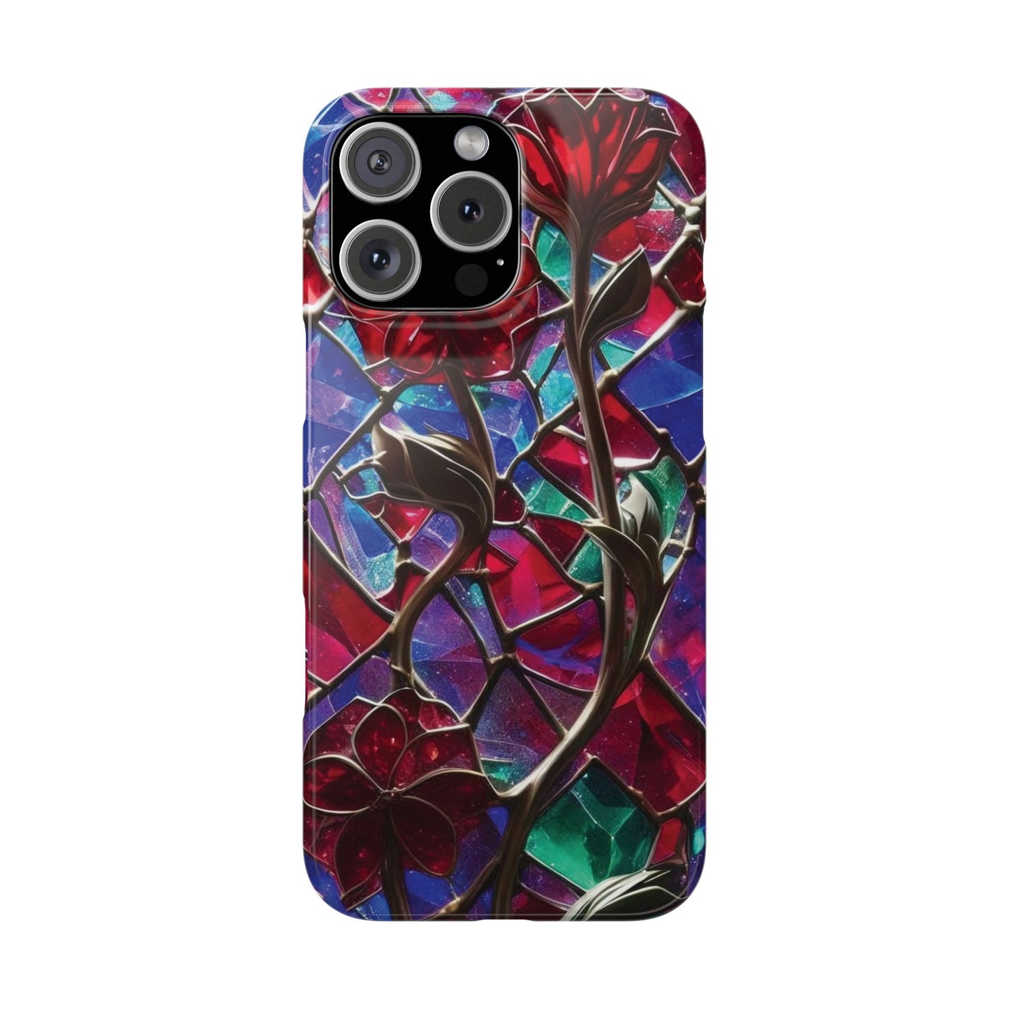 iPhone Snap Case – Glasmosaik 3D Optik Design