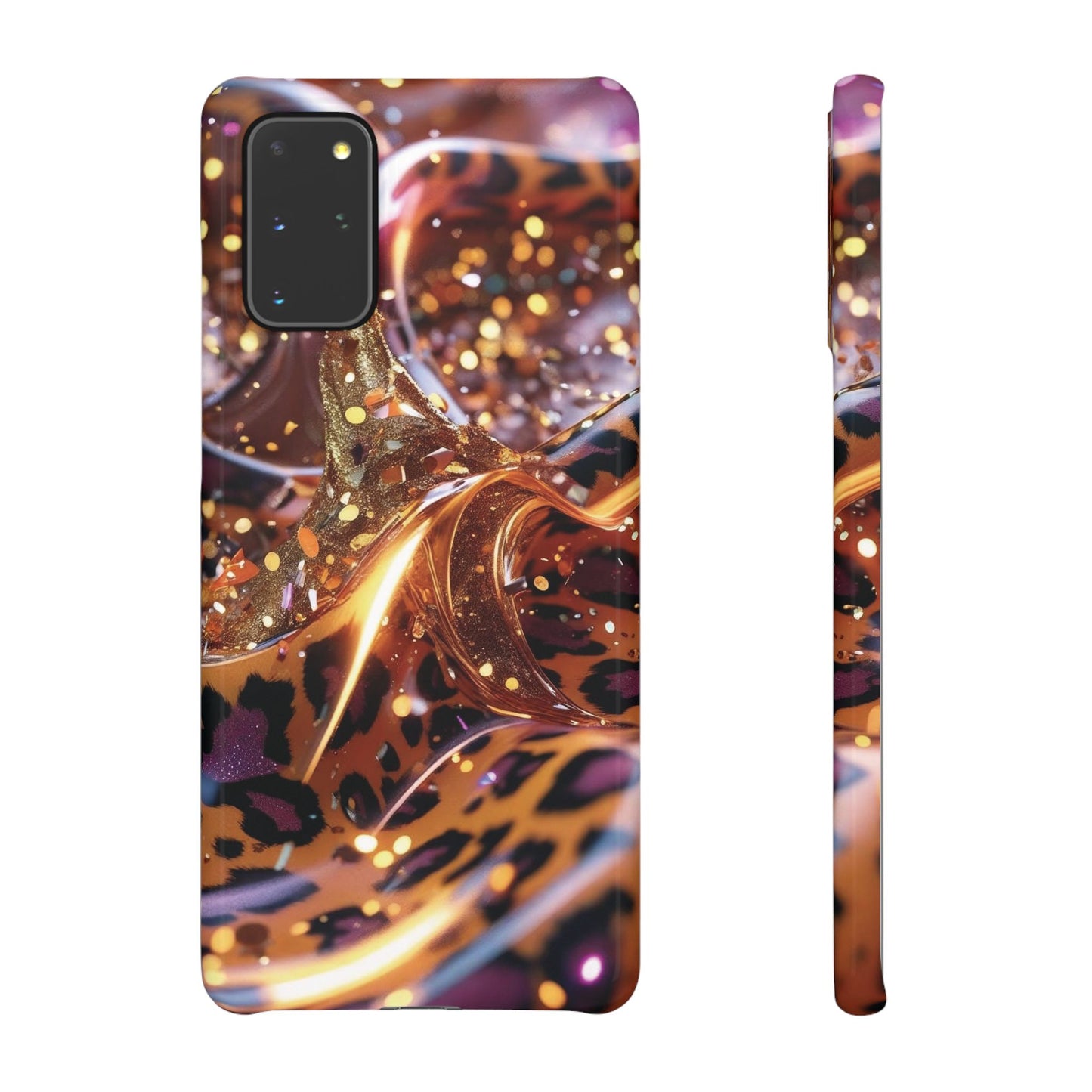 Snap Case Leopard Muster Samsung Handyhülle