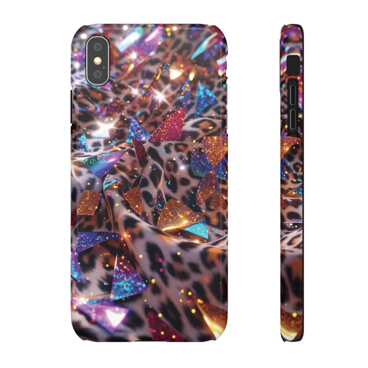 Snap Case Leopard Muster iPhone Handyhülle