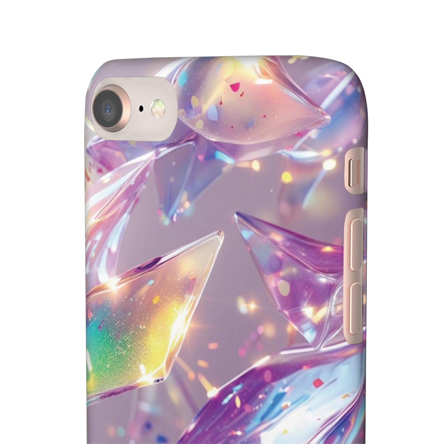 Snap Case iPhone Handyhülle – 3D-Effekt mit Diamant Design