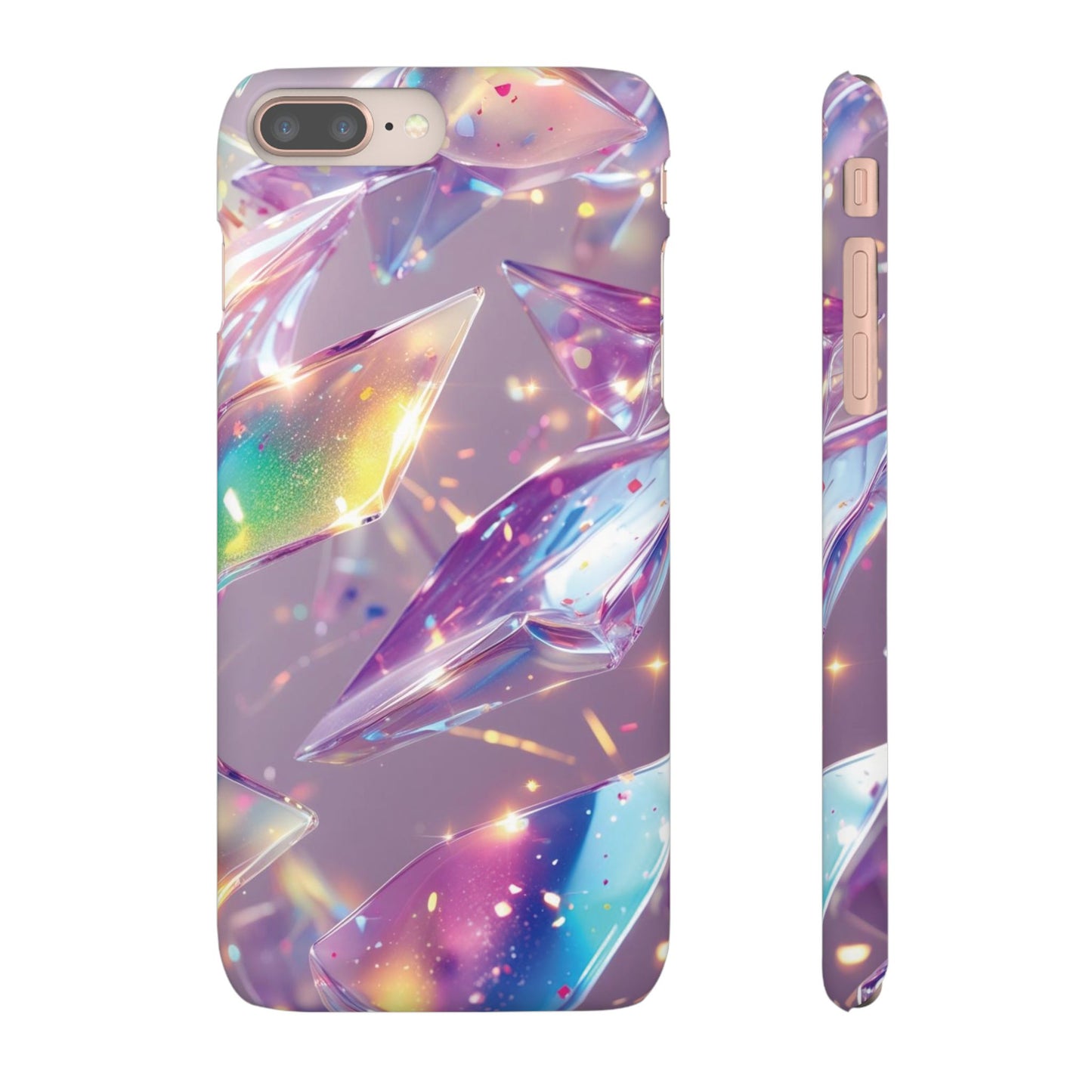 Snap Case iPhone Handyhülle – 3D-Effekt mit Diamant Design