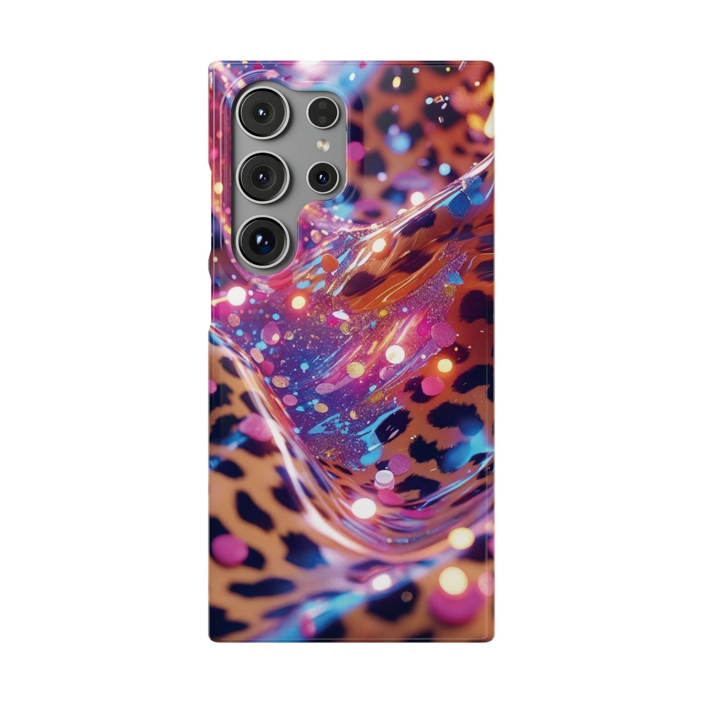 Snap Case Leopard Muster Samsung Handyhülle