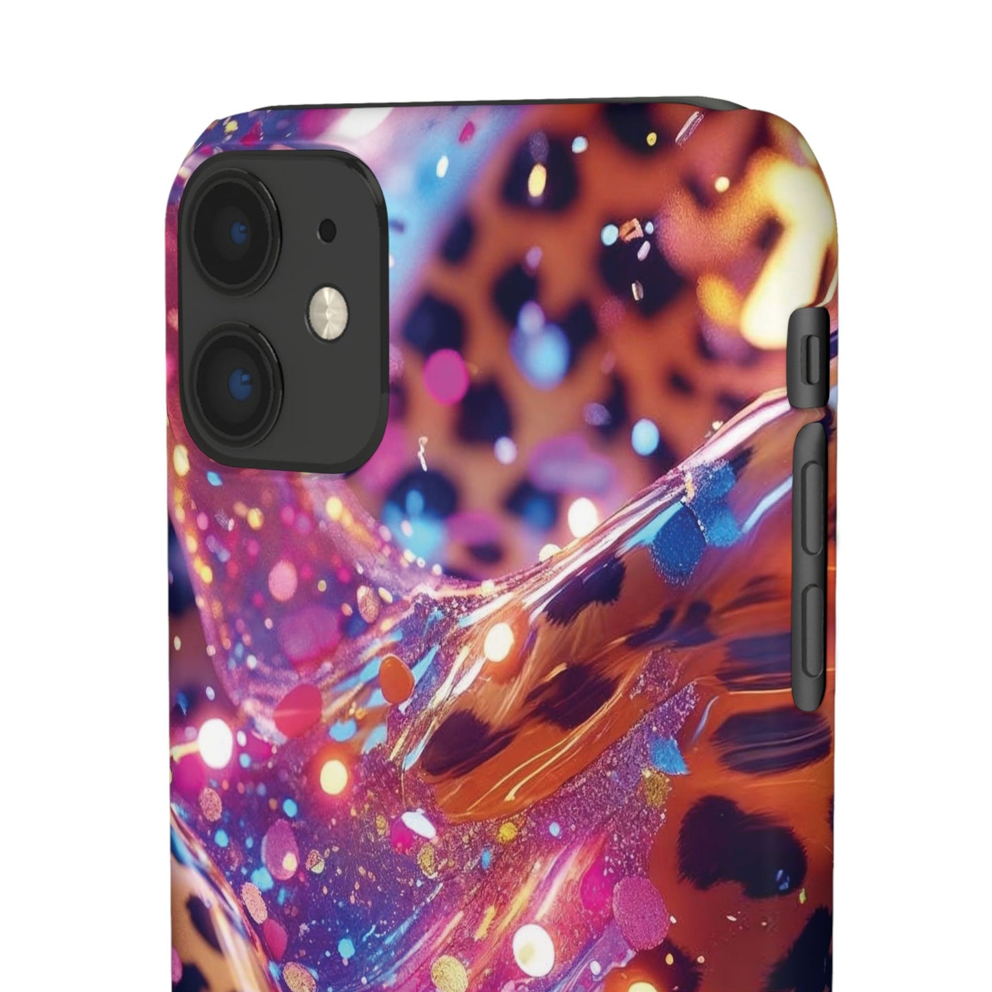 Snap Case Leopard Muster iPhone Handyhülle