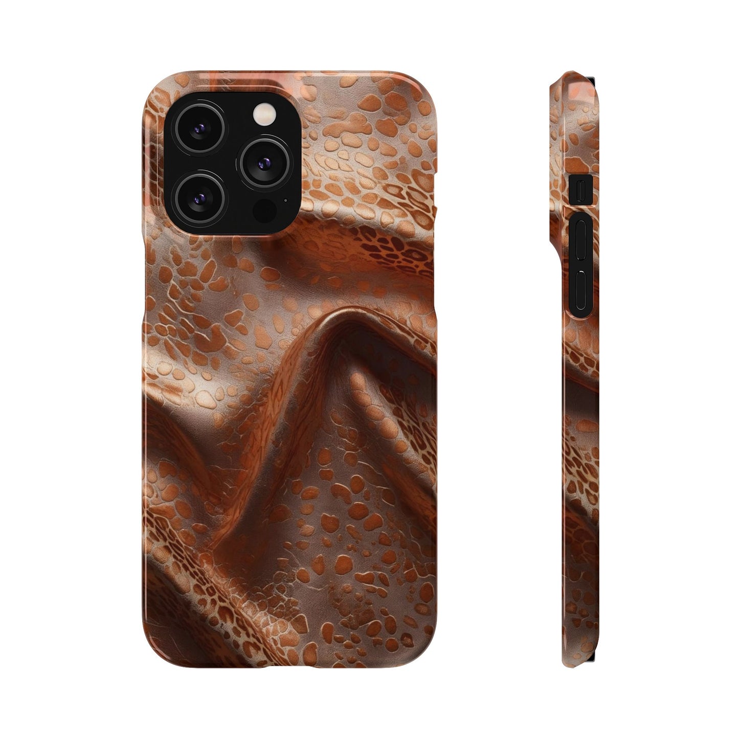 Snap Case Leopard Muster iPhone Handyhülle – Luxus trifft Design