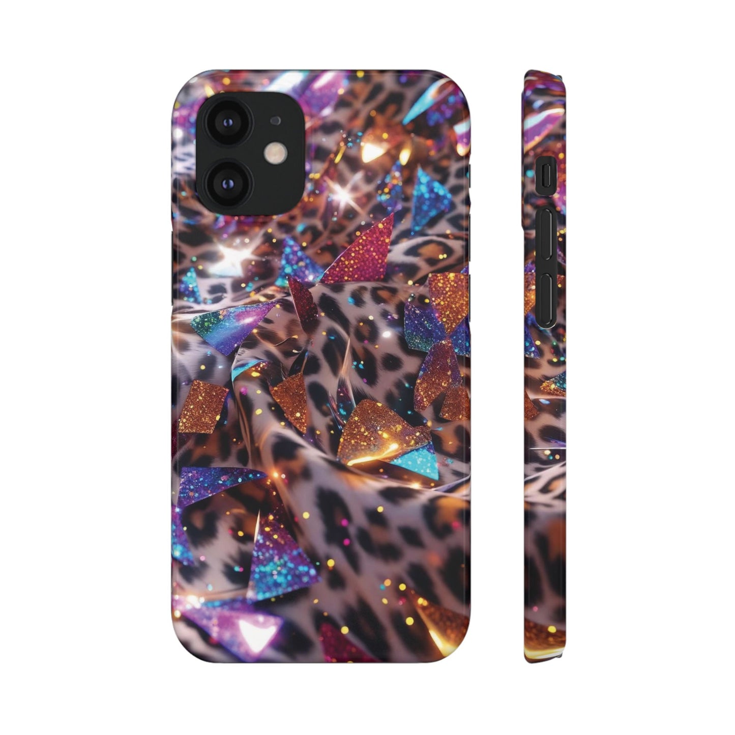 Snap Case Leopard Muster iPhone Handyhülle
