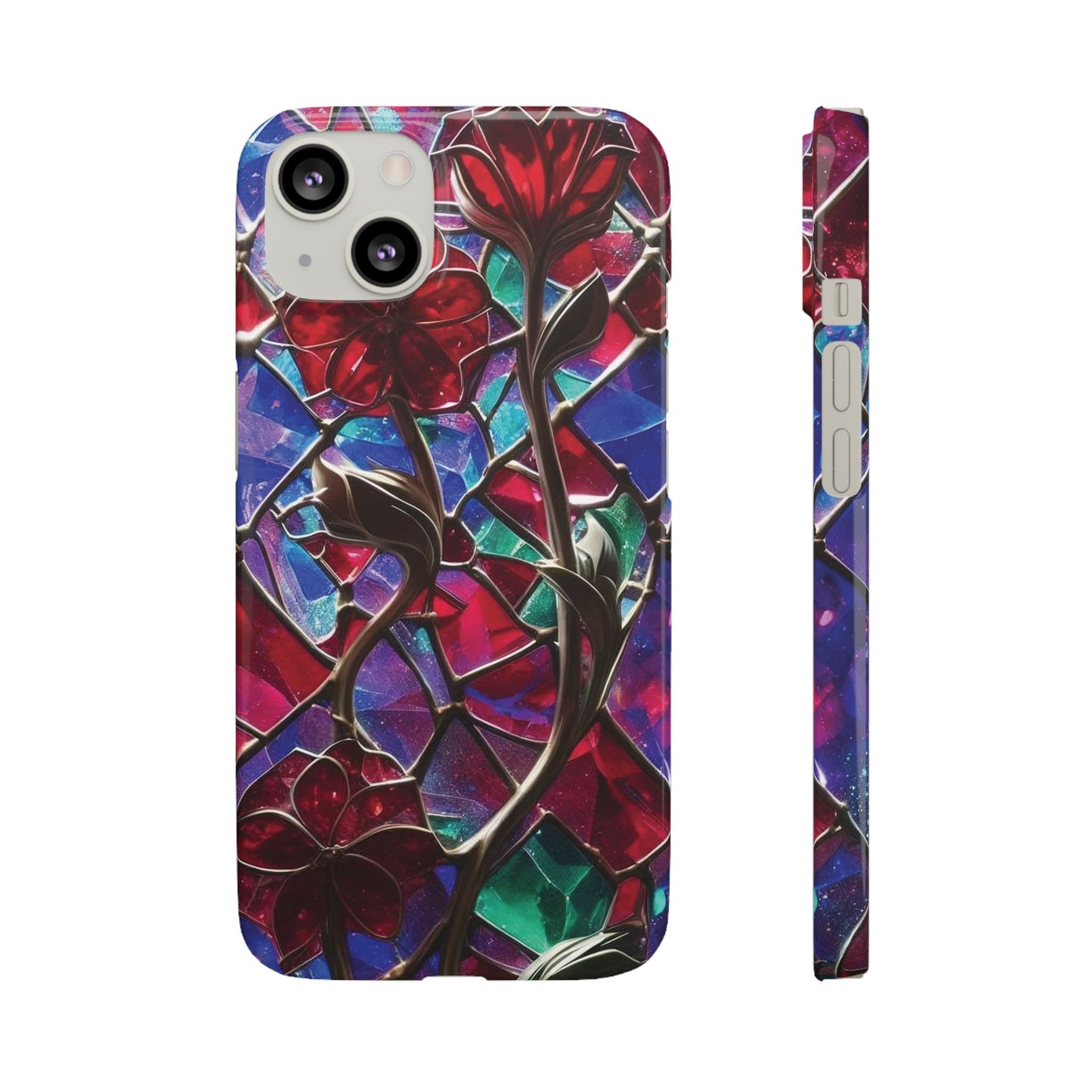 iPhone Snap Case – Glasmosaik 3D Optik Design