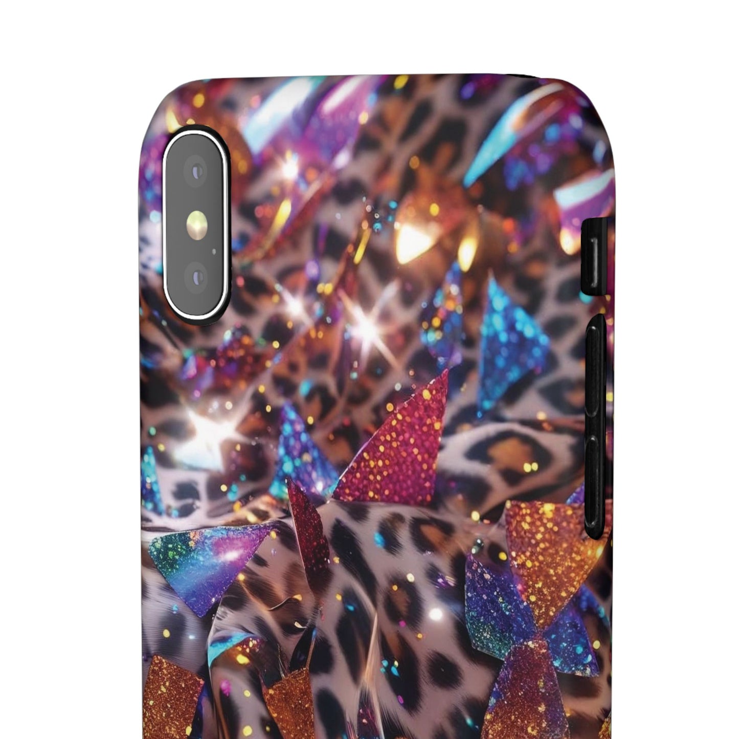 Snap Case Leopard Muster iPhone Handyhülle