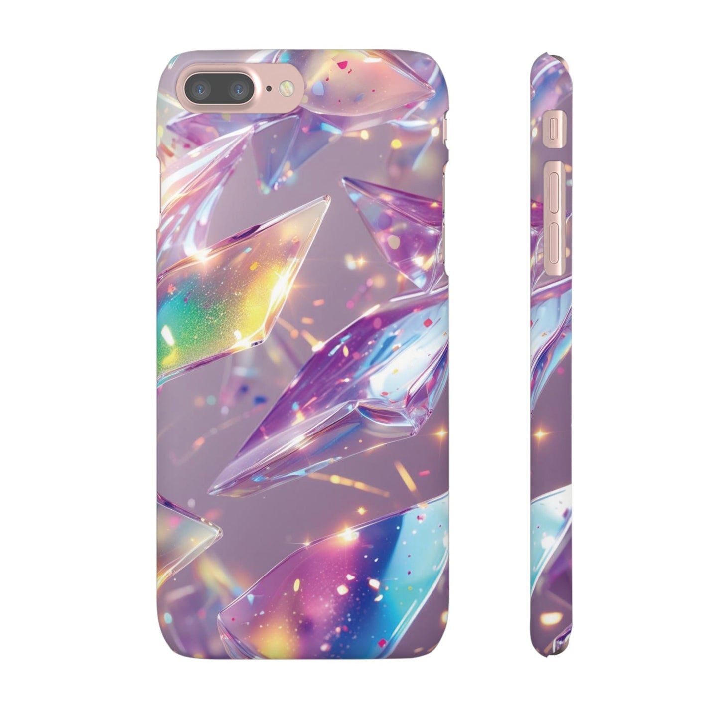 Snap Case iPhone Handyhülle – 3D-Effekt mit Diamant Design