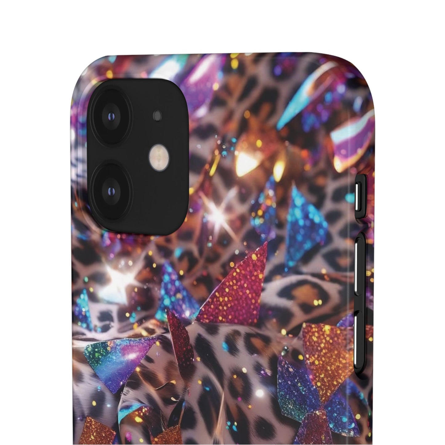 Snap Case Leopard Muster iPhone Handyhülle