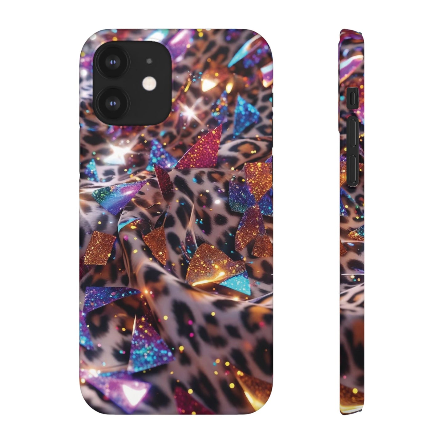 Snap Case Leopard Muster iPhone Handyhülle