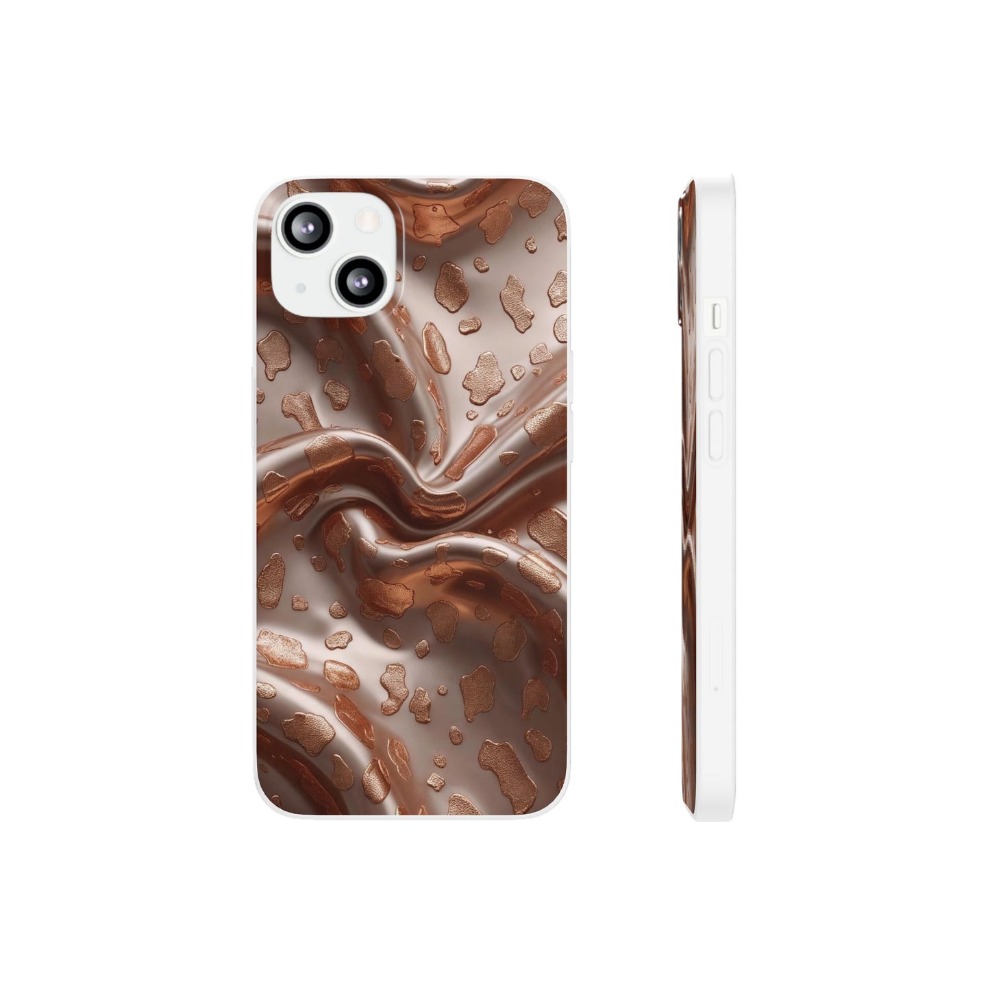 iPhone Flexi Case – Leopardenmuster