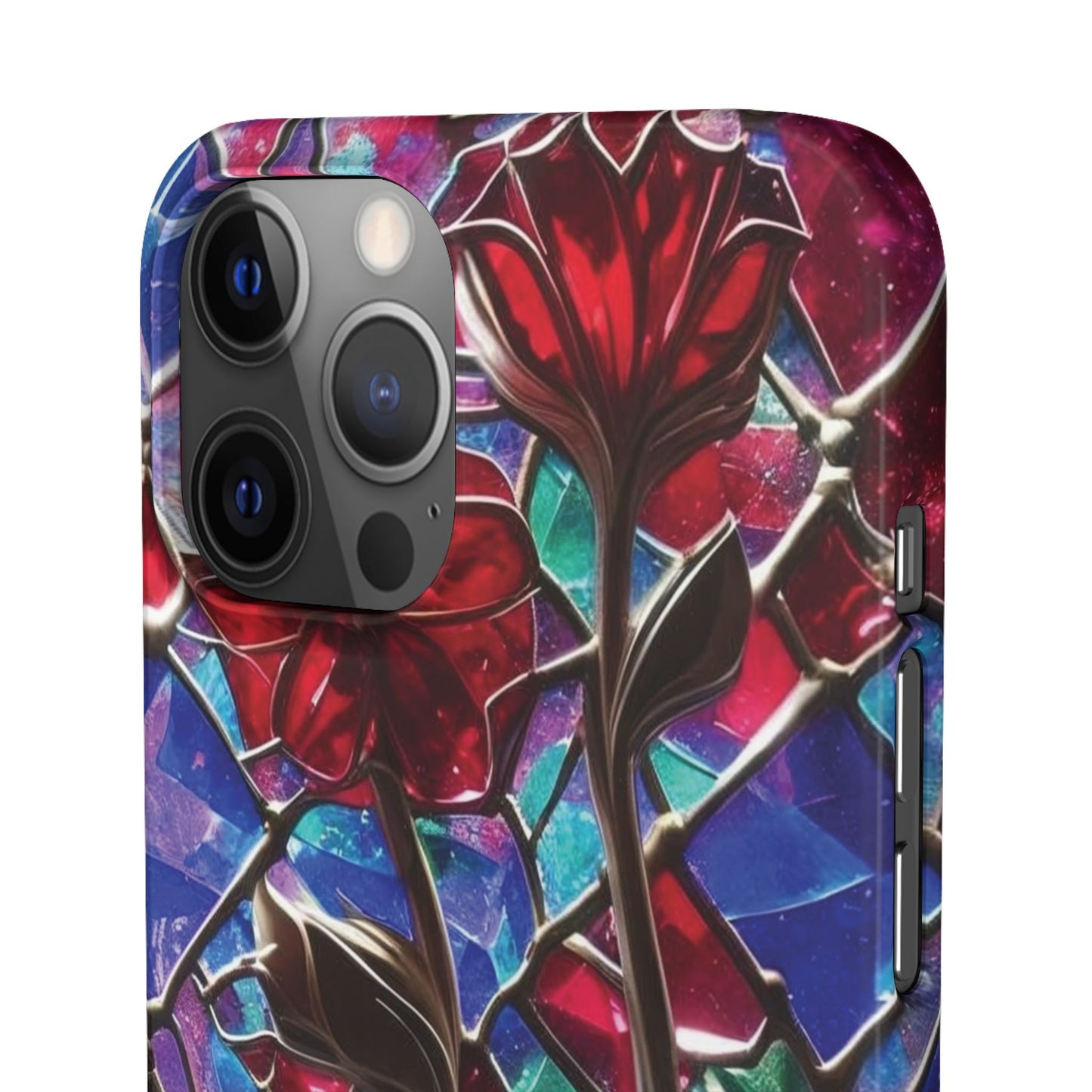 iPhone Snap Case – Glasmosaik 3D Optik Design