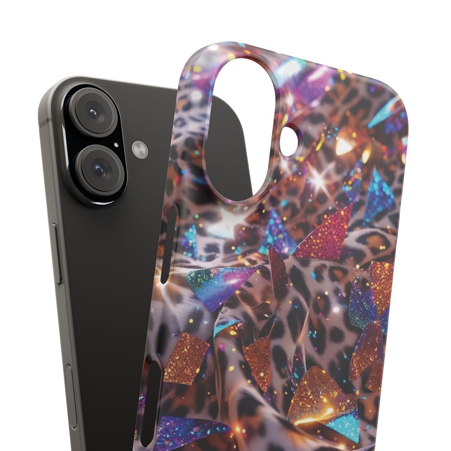 Snap Case Leopard Muster iPhone Handyhülle