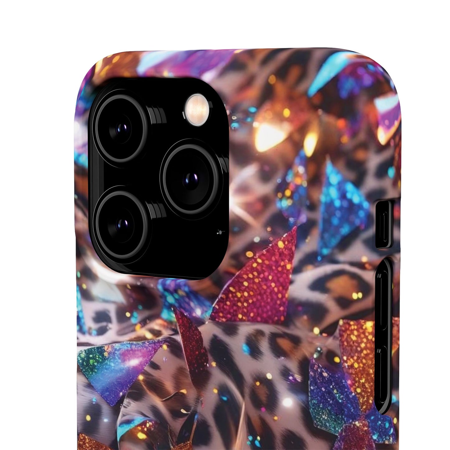 Snap Case Leopard Muster iPhone Handyhülle