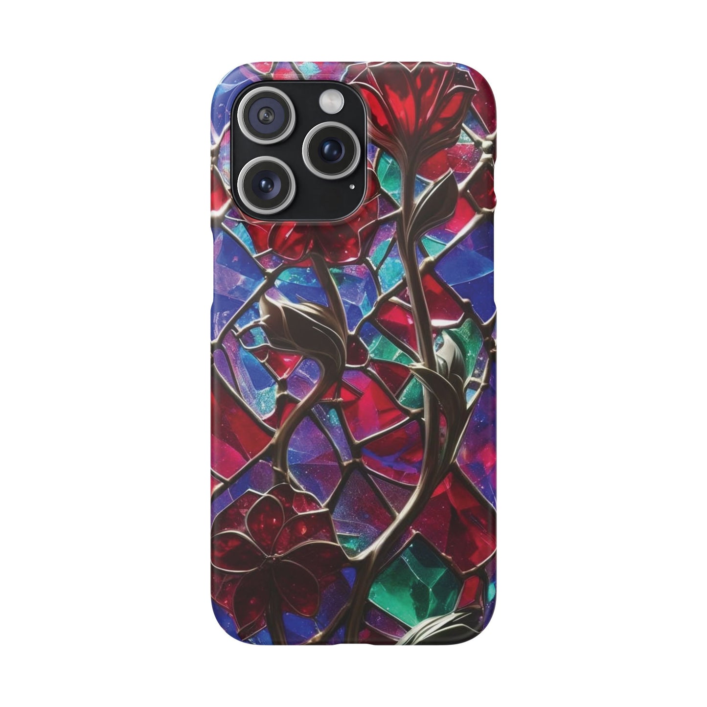 iPhone Snap Case – Glasmosaik 3D Optik Design