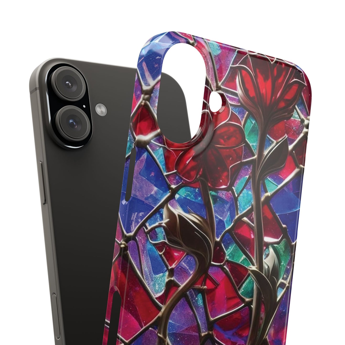 iPhone Snap Case – Glasmosaik 3D Optik Design
