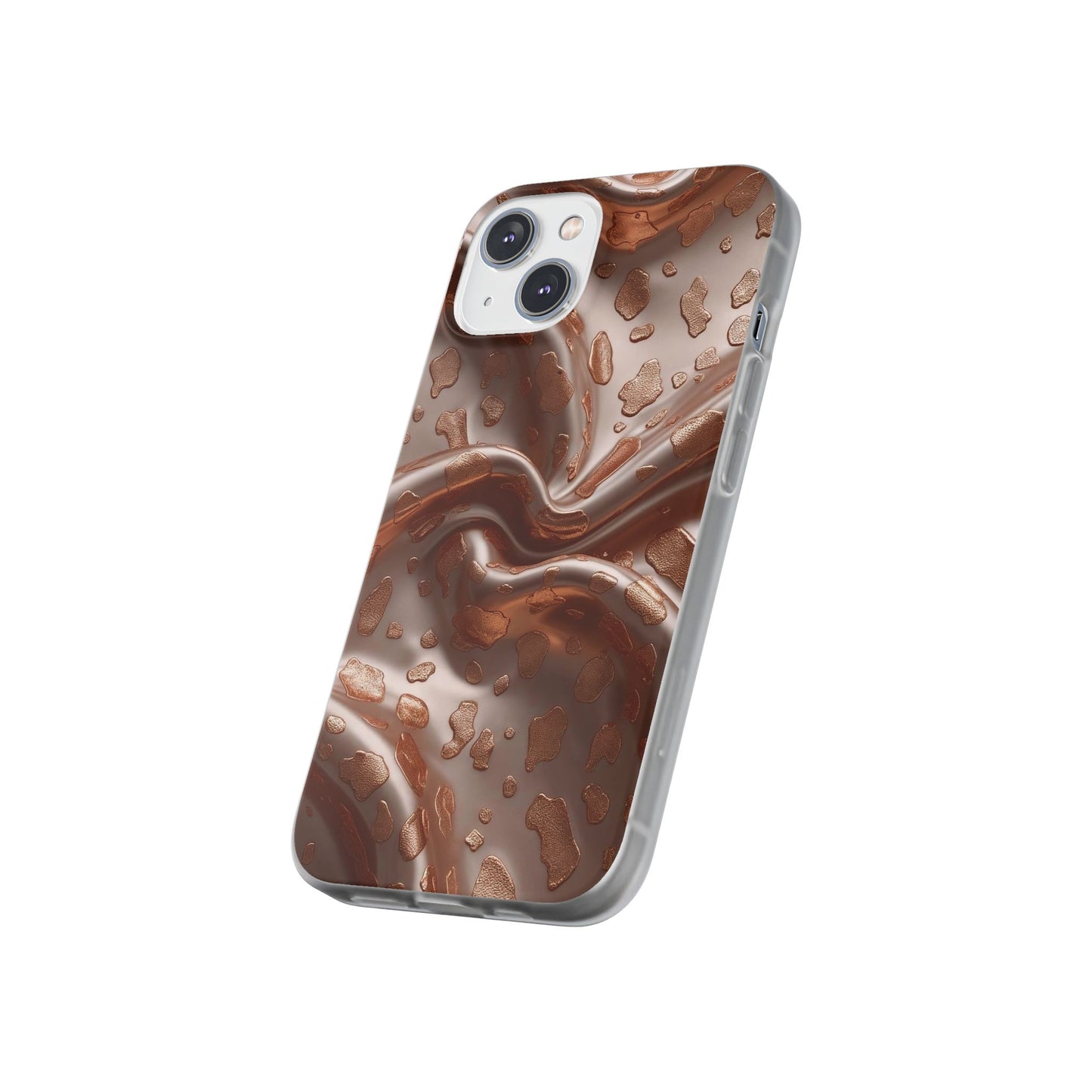 iPhone Flexi Case – Leopardenmuster