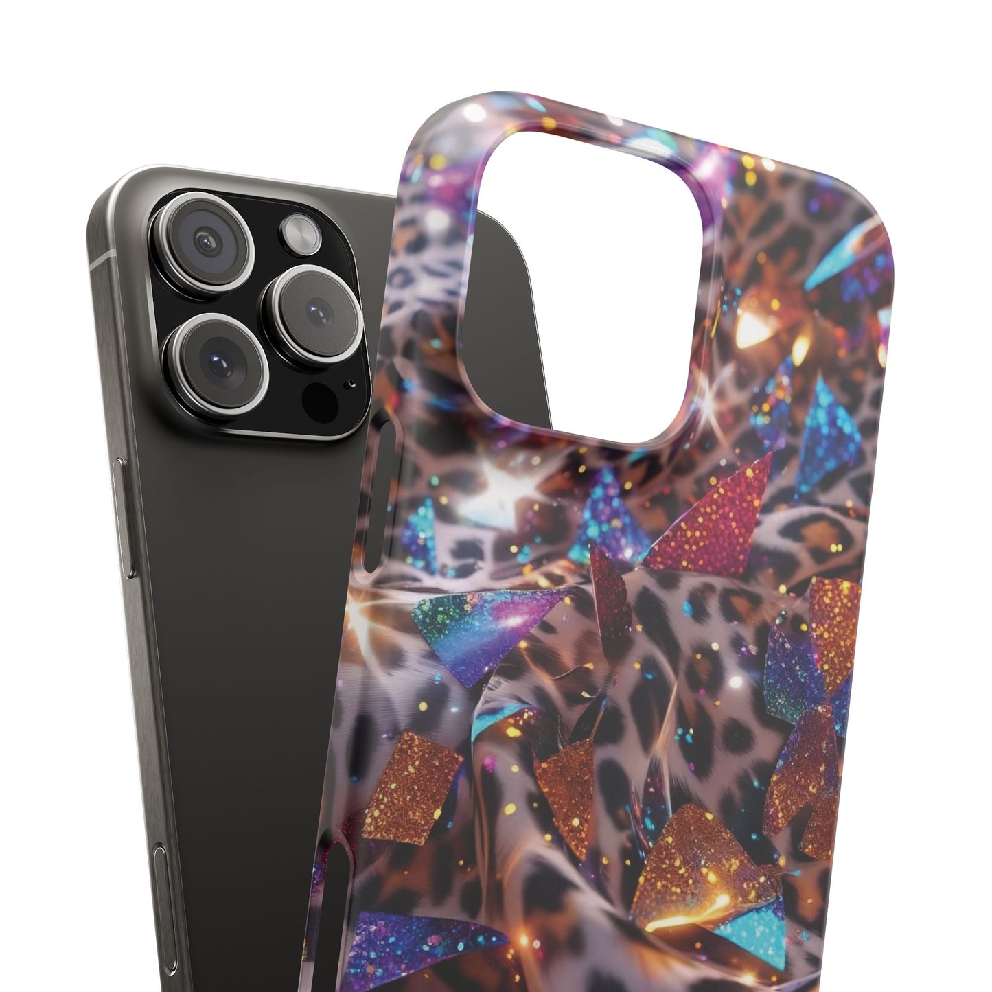 Snap Case Leopard Muster iPhone Handyhülle