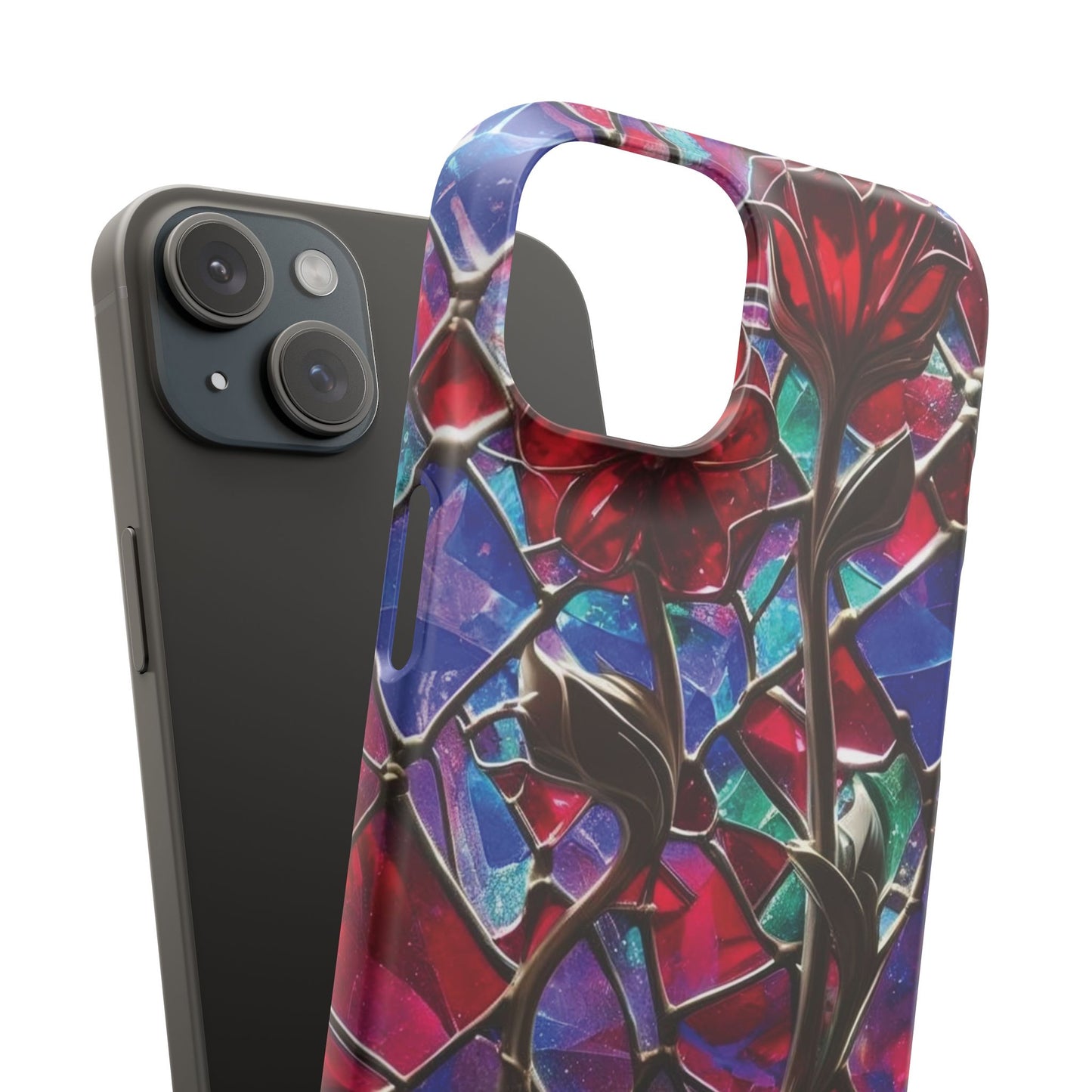 iPhone Snap Case – Glasmosaik 3D Optik Design