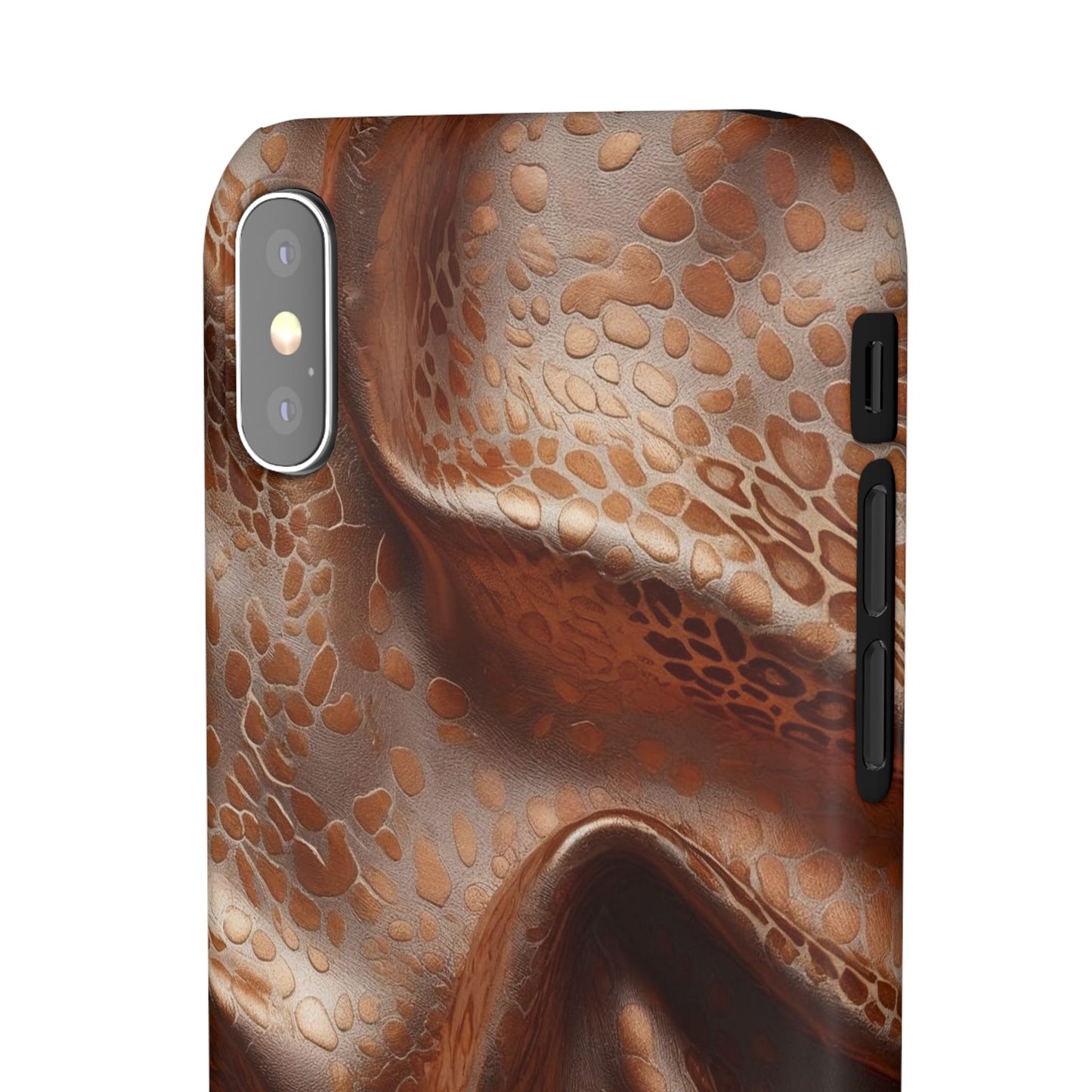 Snap Case Leopard Muster iPhone Handyhülle – Luxus trifft Design