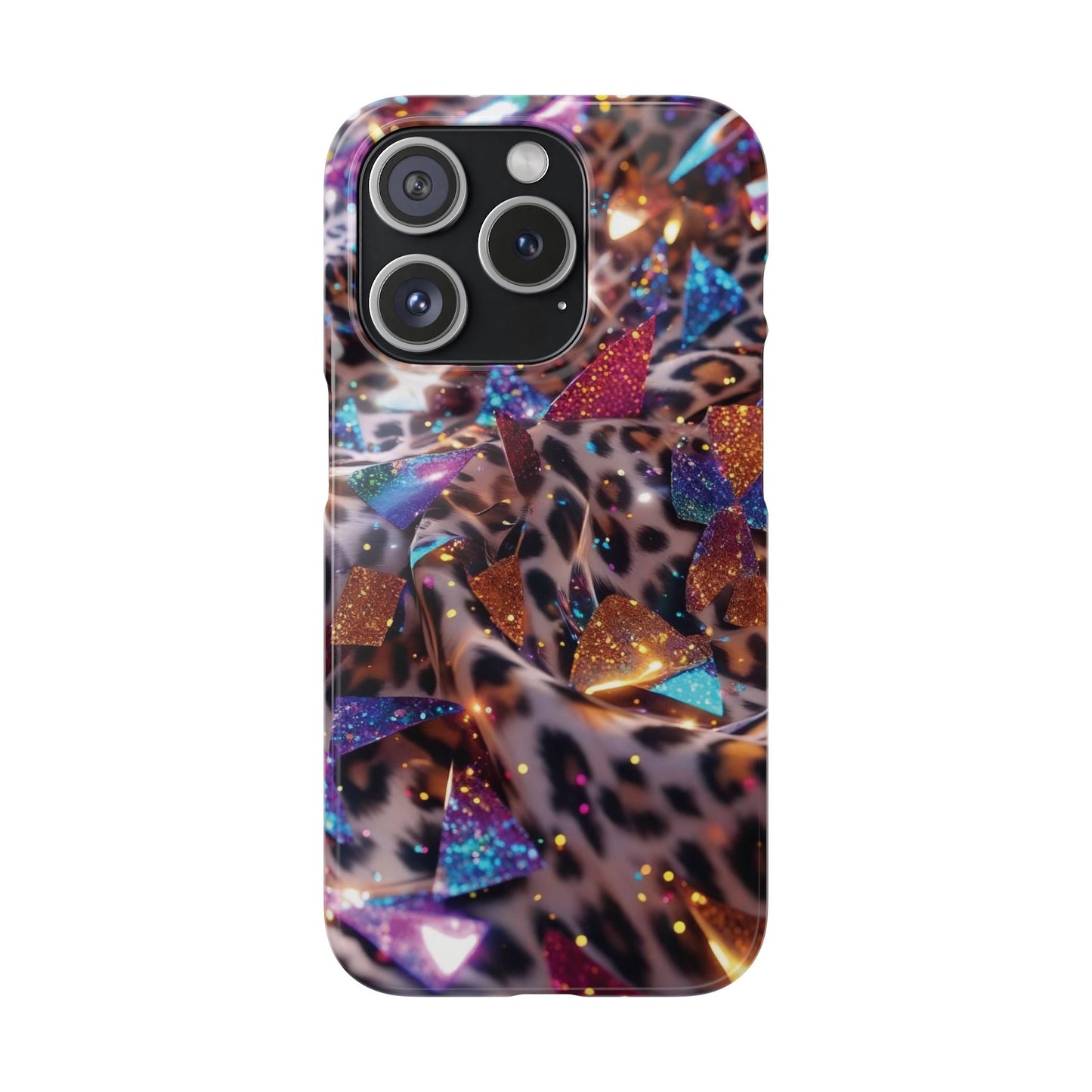 Snap Case Leopard Muster iPhone Handyhülle