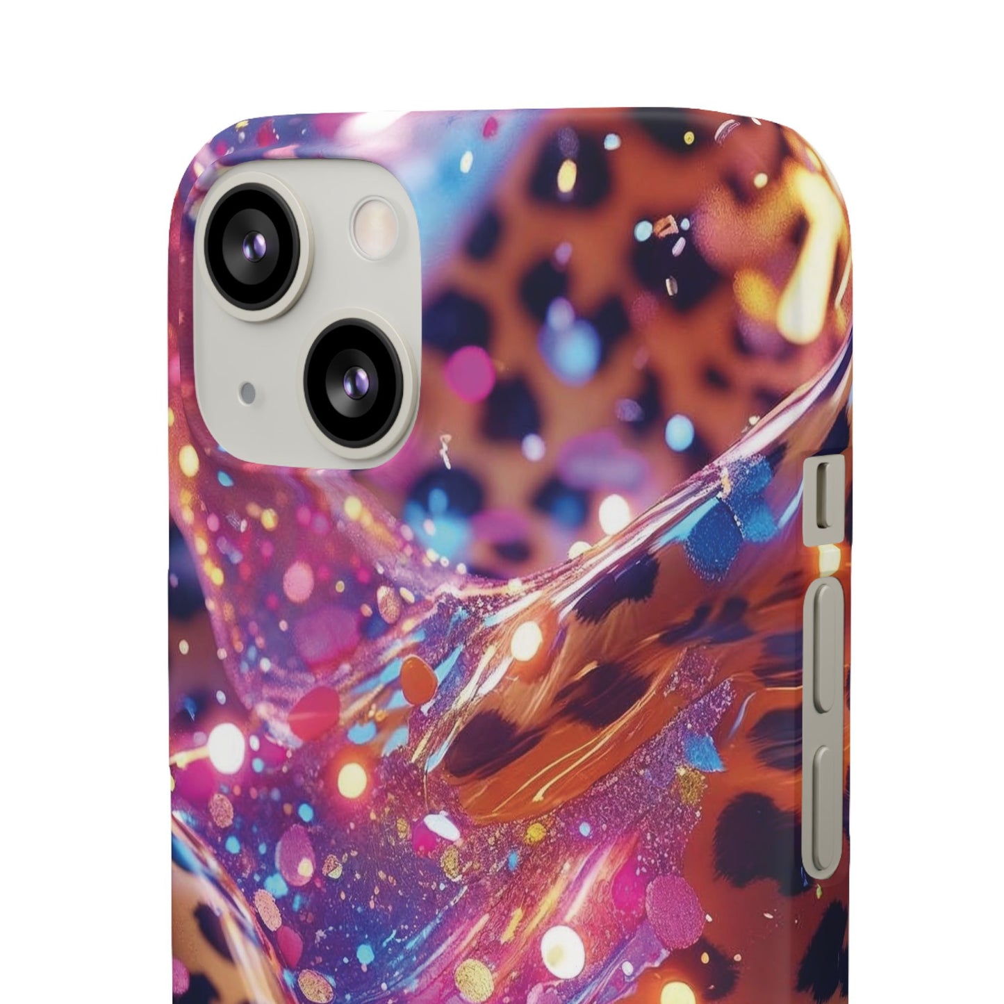 Snap Case Leopard Muster iPhone Handyhülle