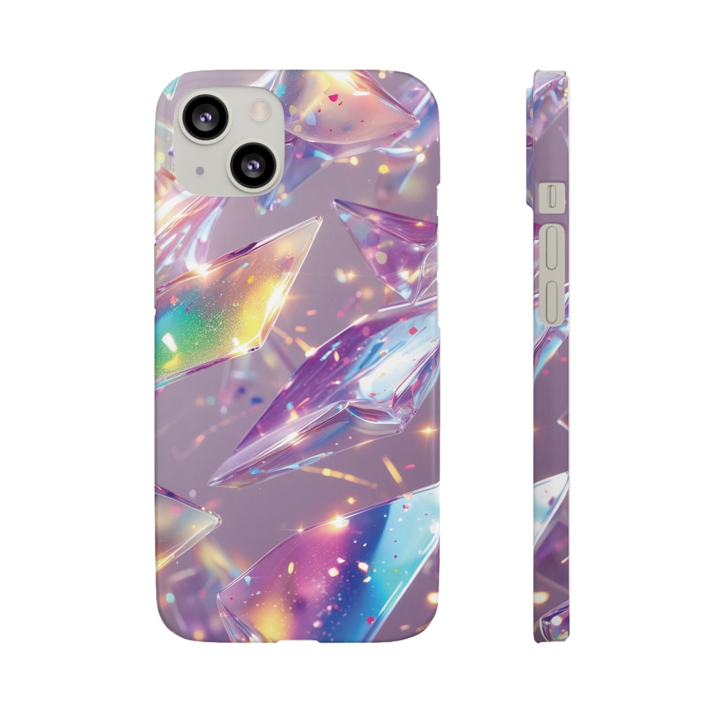 Snap Case iPhone Handyhülle – 3D-Effekt mit Diamant Design