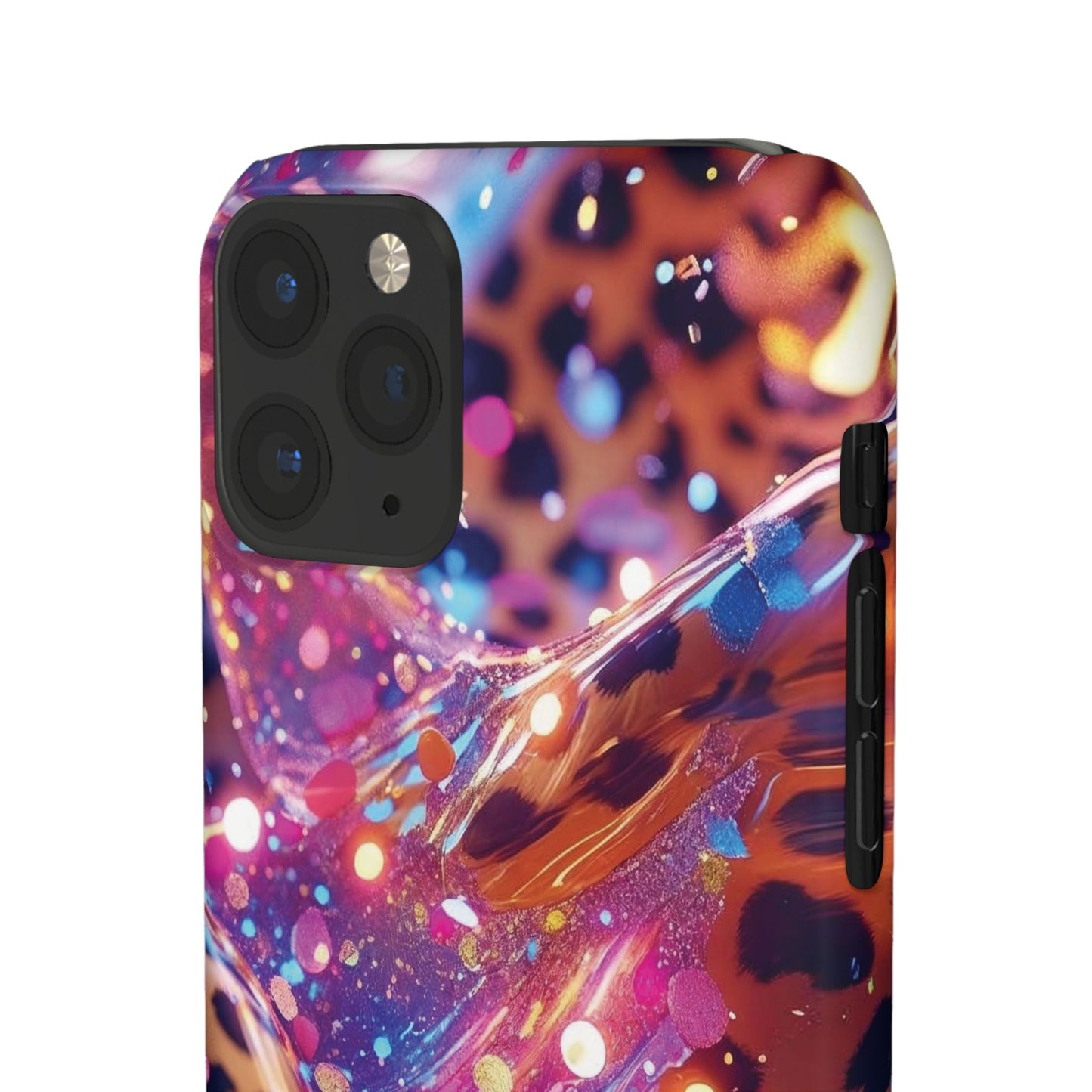 Snap Case Leopard Muster iPhone Handyhülle