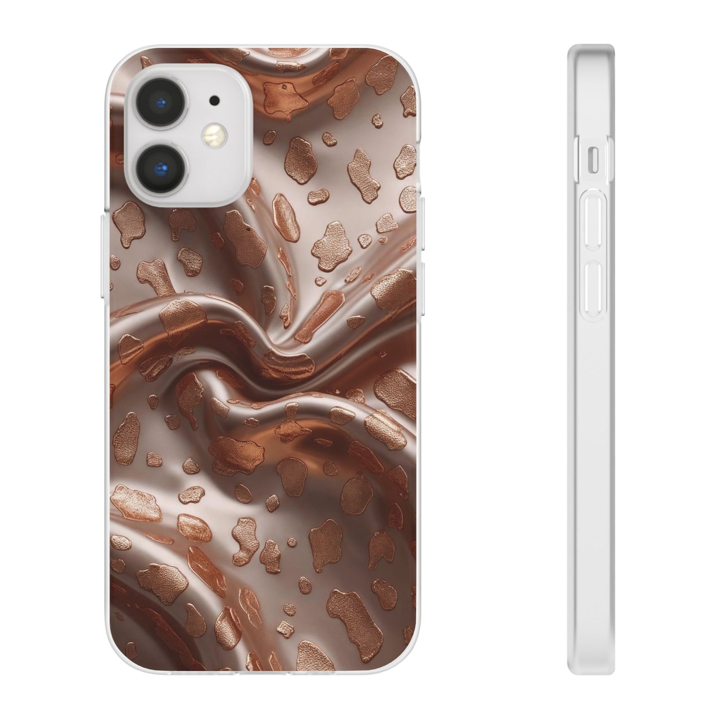 iPhone Flexi Case – Leopardenmuster
