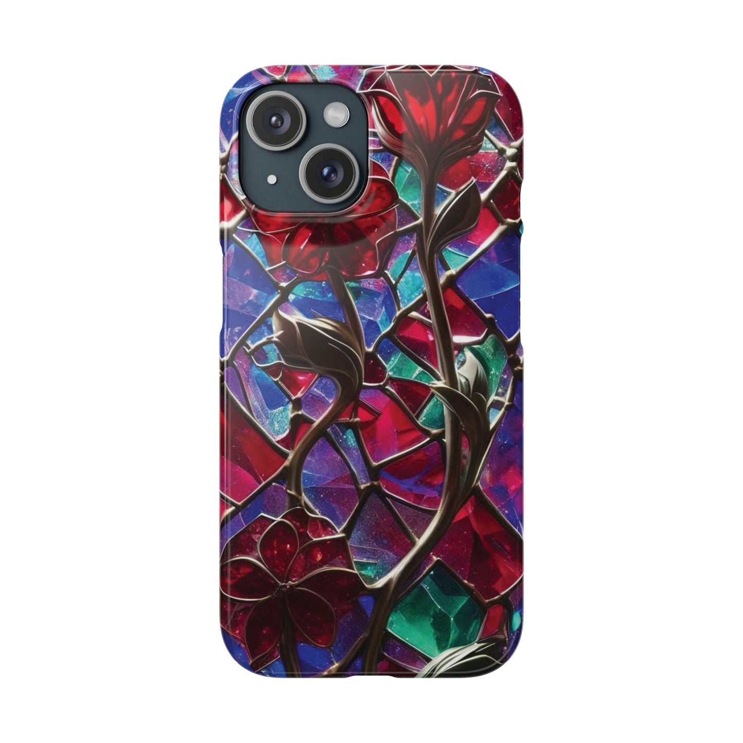 iPhone Snap Case – Glasmosaik 3D Optik Design