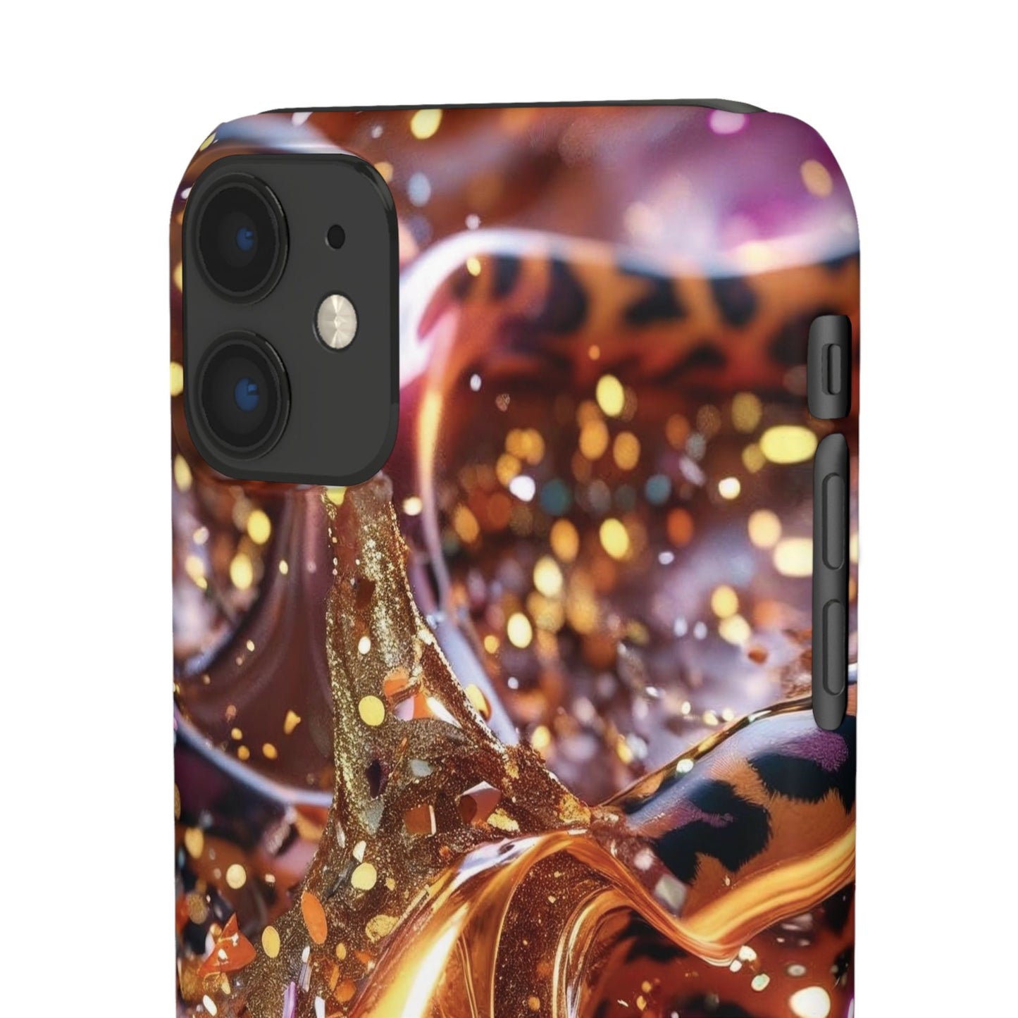Snap Case Leopard Muster iPhone Handyhülle