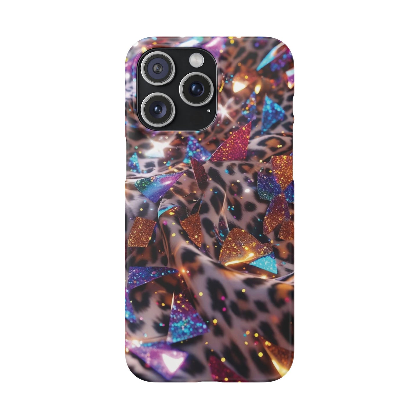 Snap Case Leopard Muster iPhone Handyhülle