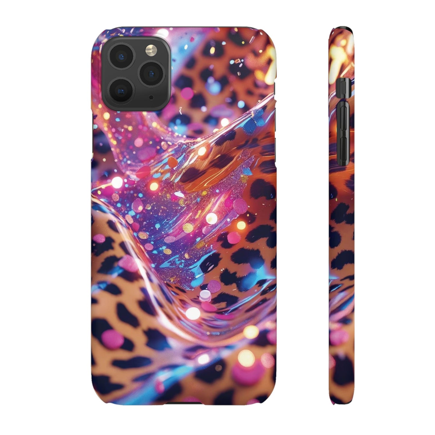 Snap Case Leopard Muster iPhone Handyhülle