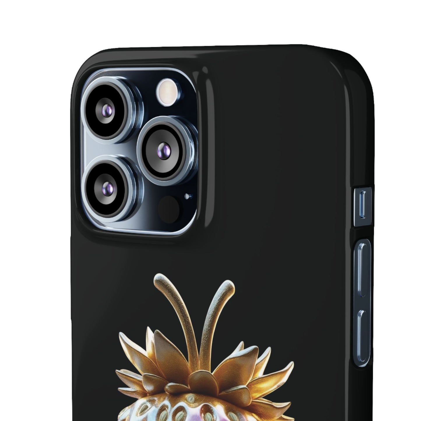 Snap Case iPhone Handyhülle - 3D Effekt Erdbeeren