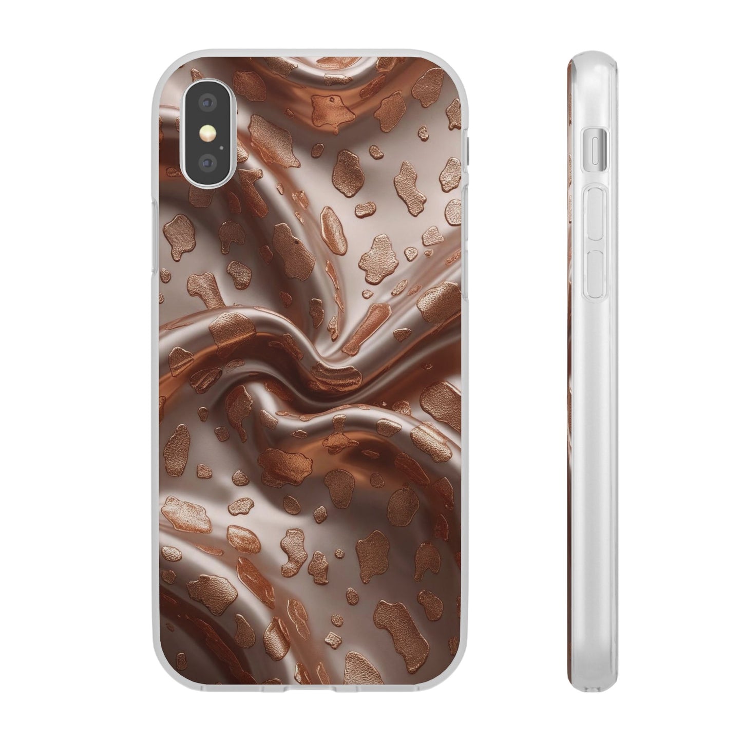 iPhone Flexi Case – Leopardenmuster