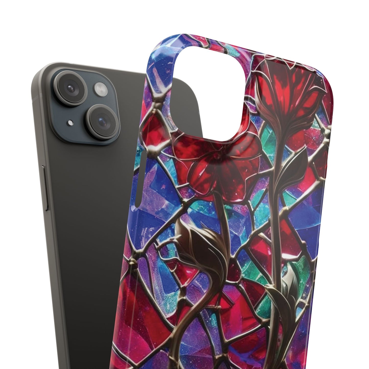 iPhone Snap Case – Glasmosaik 3D Optik Design