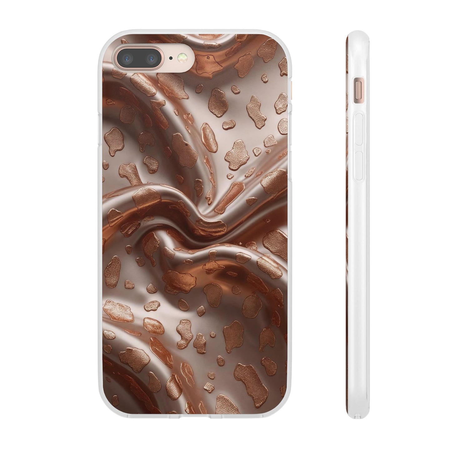 iPhone Flexi Case – Leopardenmuster