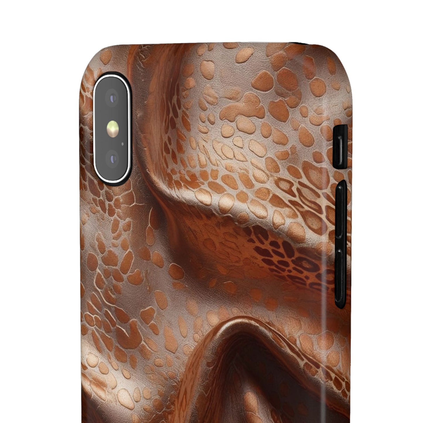 Snap Case Leopard Muster iPhone Handyhülle – Luxus trifft Design