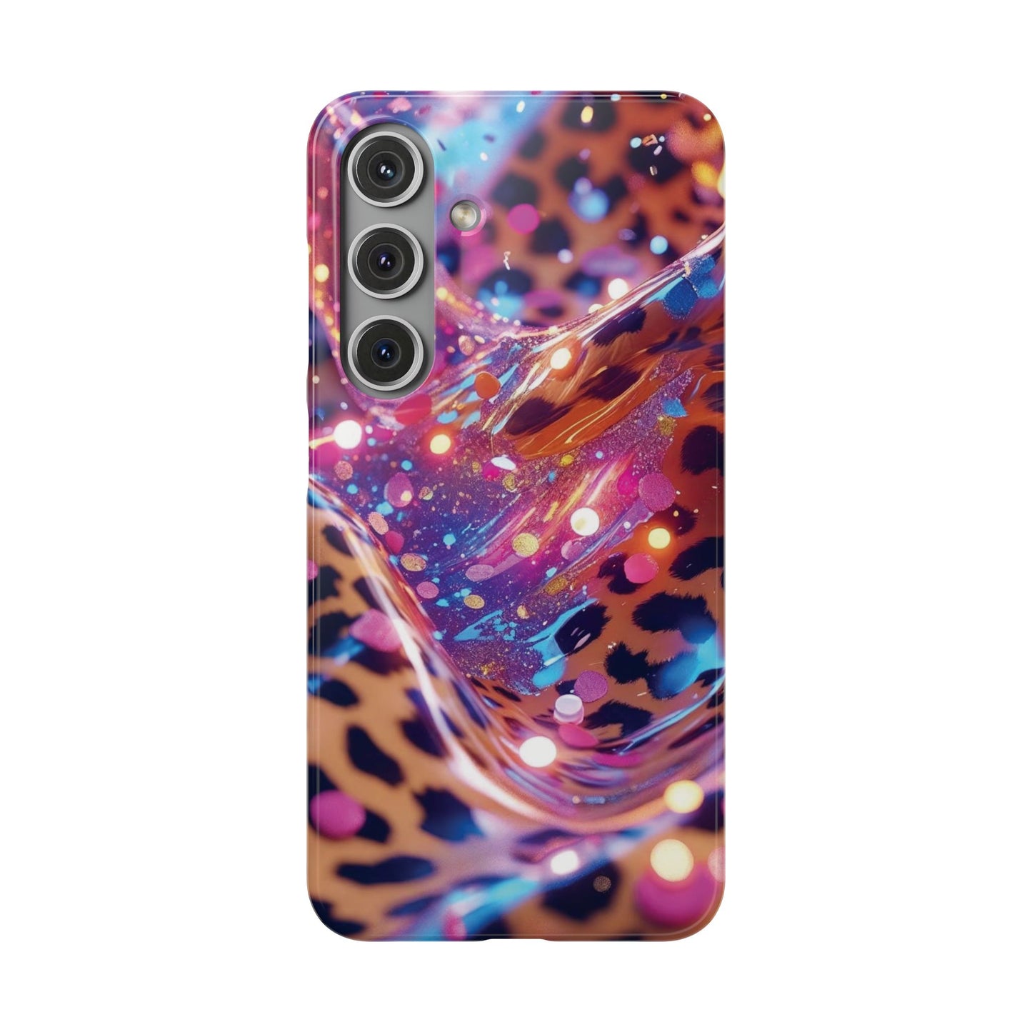 Snap Case Leopard Muster Samsung Handyhülle