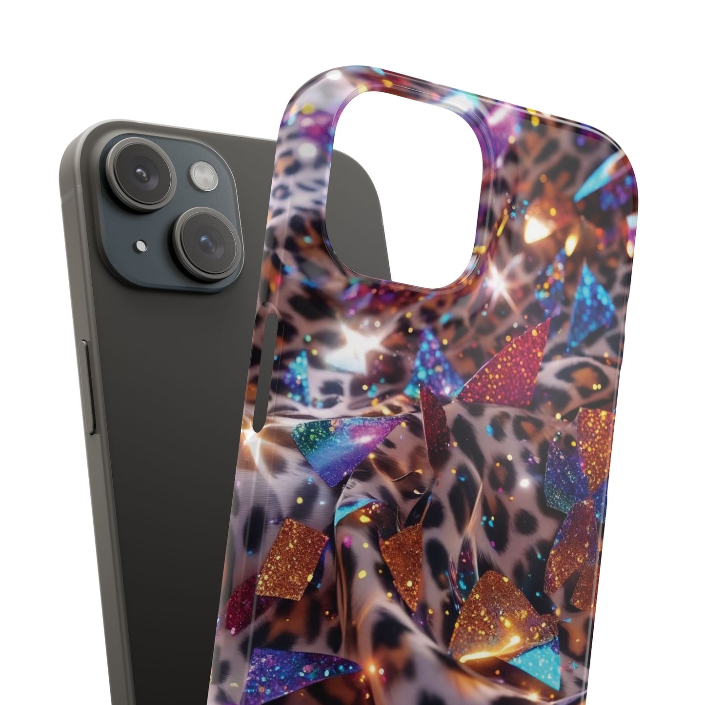 Snap Case Leopard Muster iPhone Handyhülle