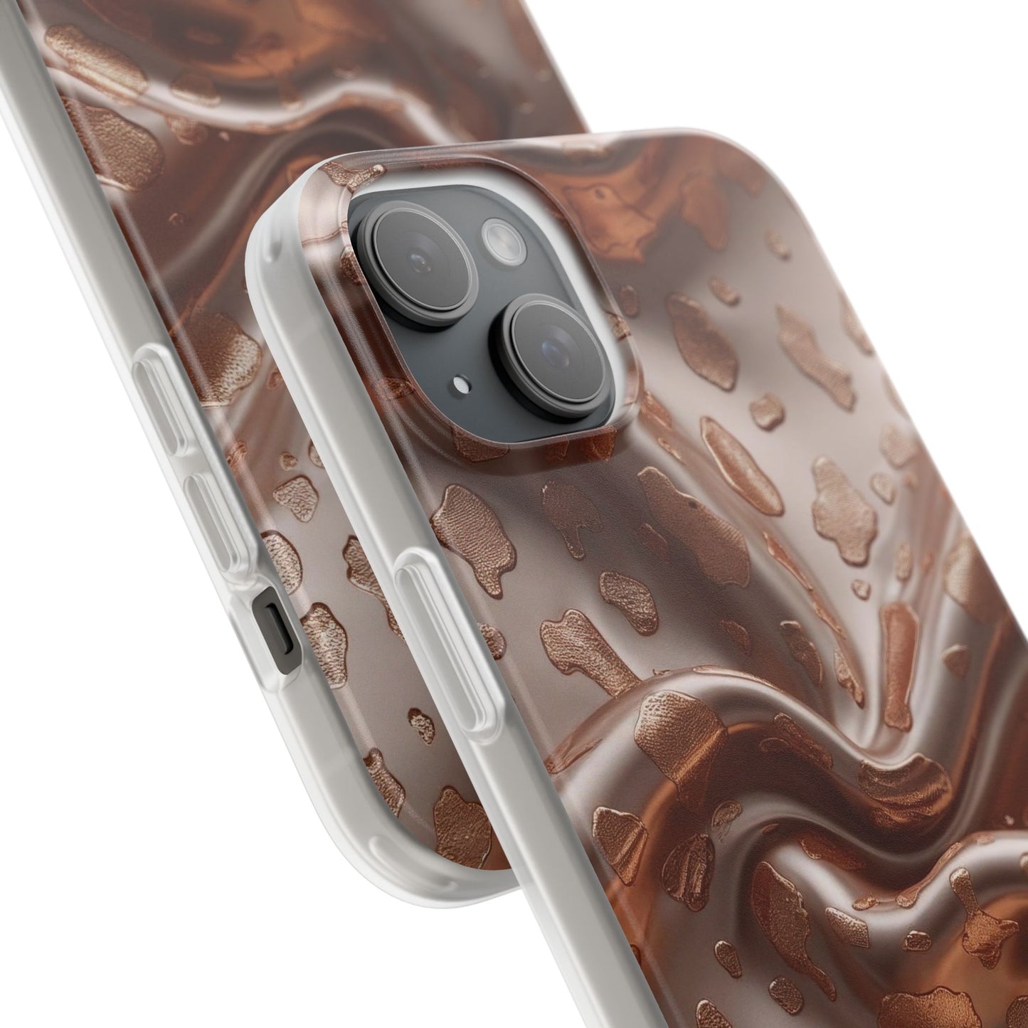 iPhone Flexi Case – Leopardenmuster