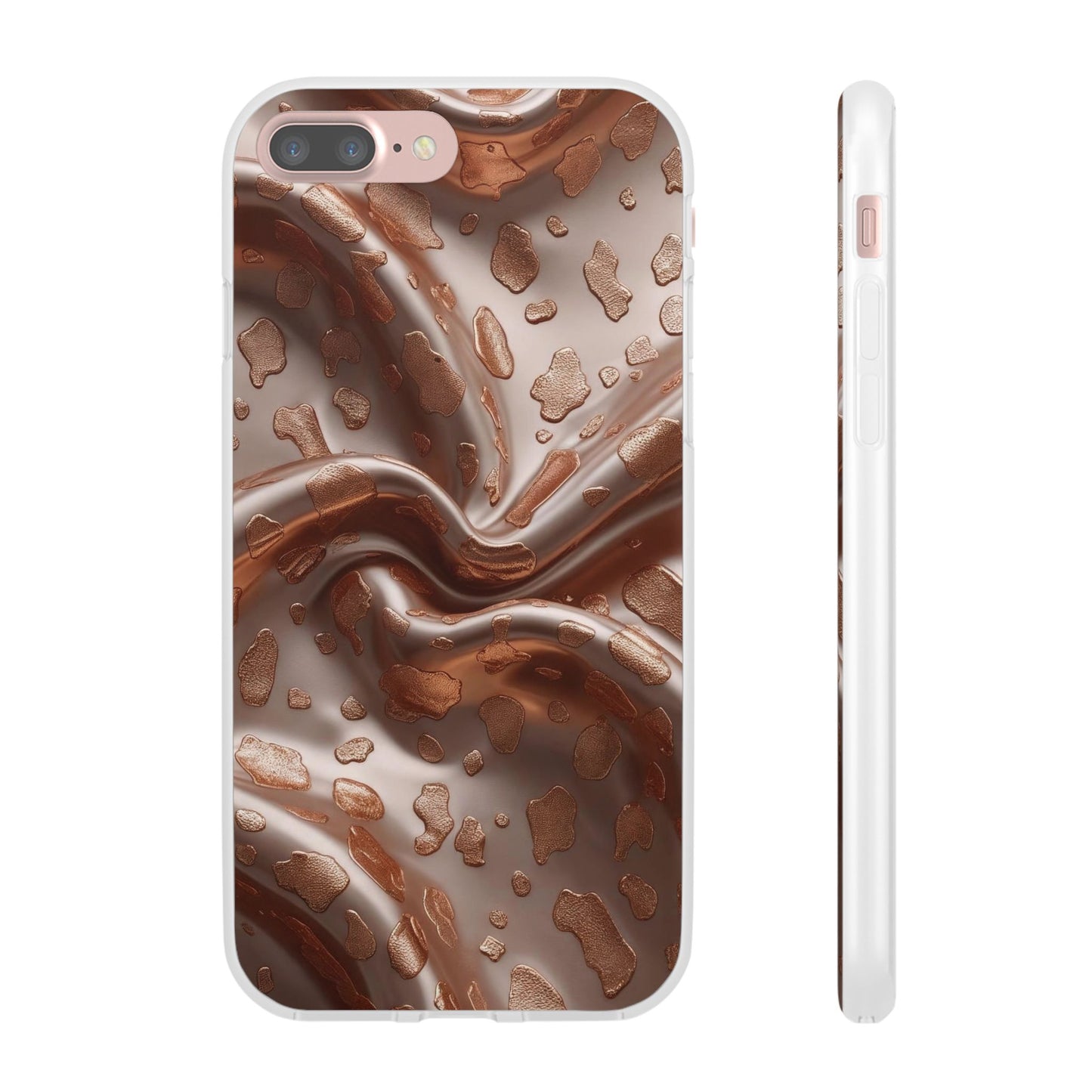 iPhone Flexi Case – Leopardenmuster