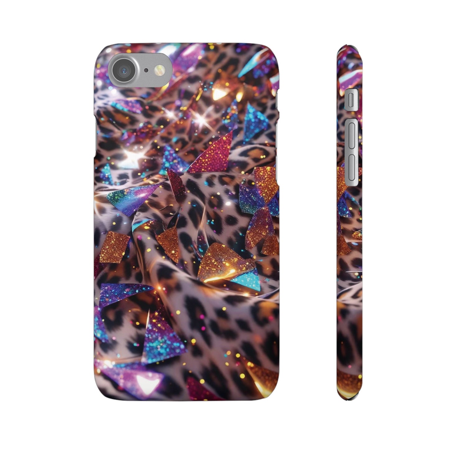 Snap Case Leopard Muster iPhone Handyhülle