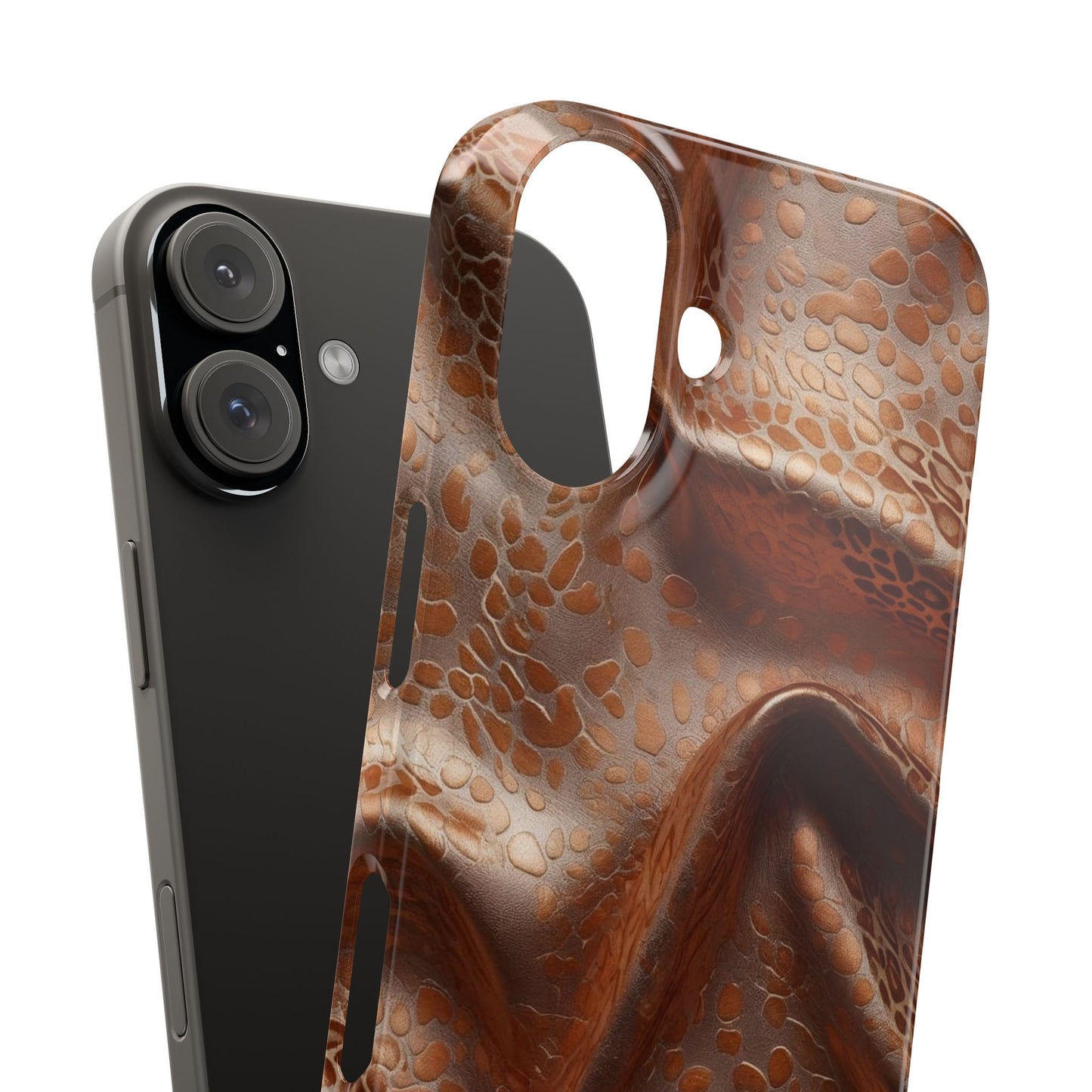 Snap Case Leopard Muster iPhone Handyhülle – Luxus trifft Design