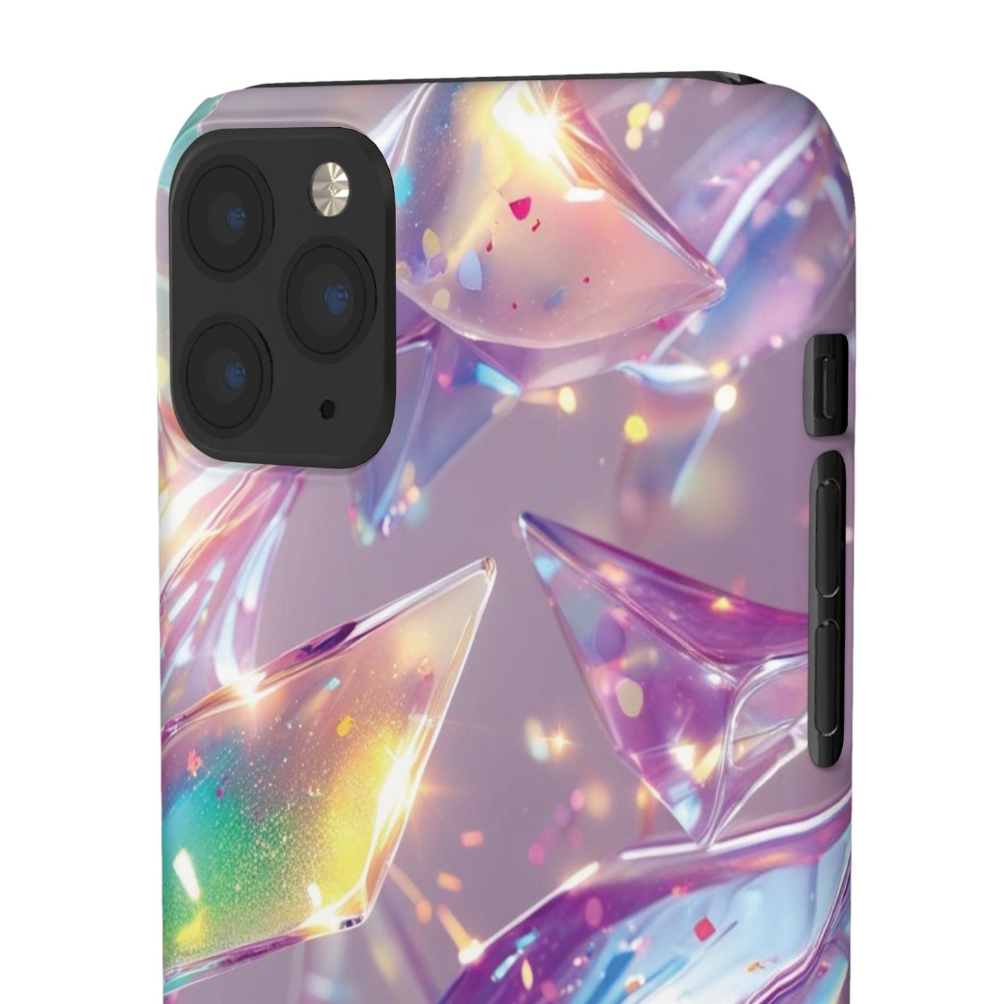 Snap Case iPhone Handyhülle – 3D-Effekt mit Diamant Design