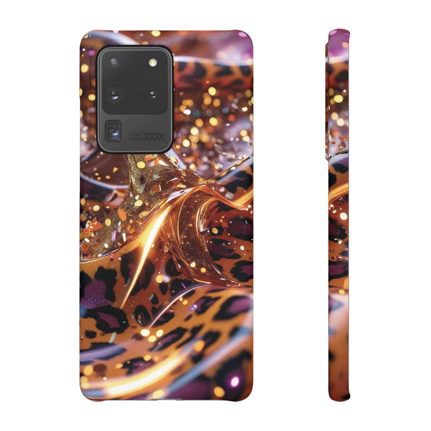 Snap Case Leopard Muster Samsung Handyhülle