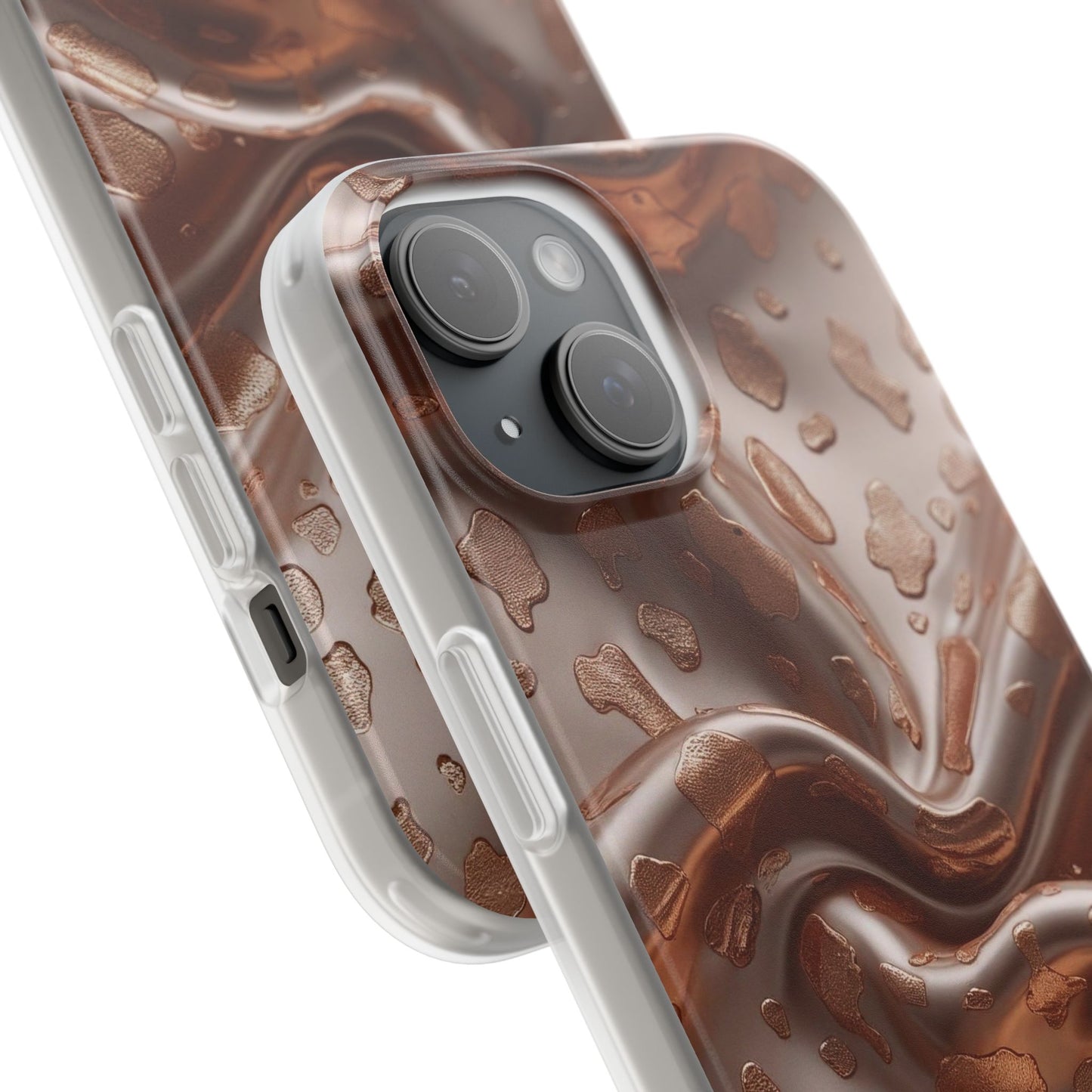 iPhone Flexi Case – Leopardenmuster