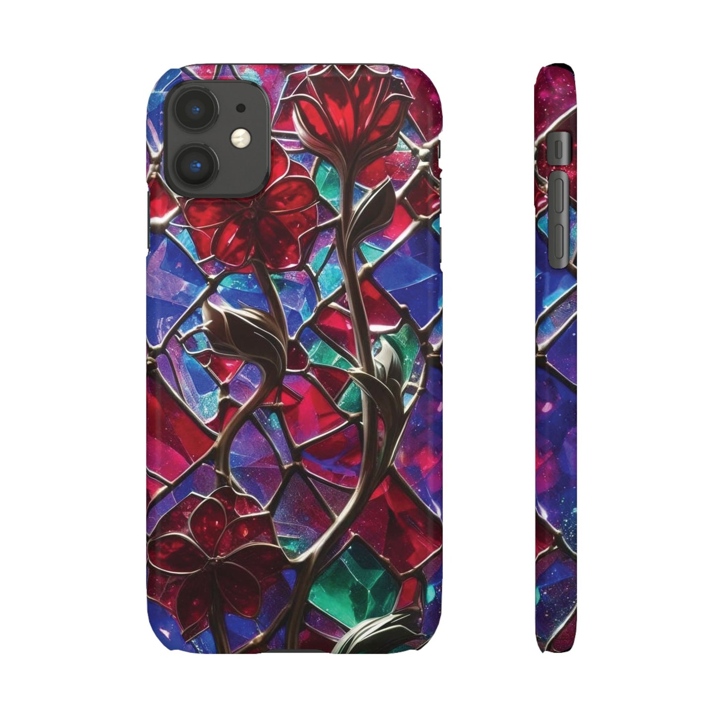 iPhone Snap Case – Glasmosaik 3D Optik Design