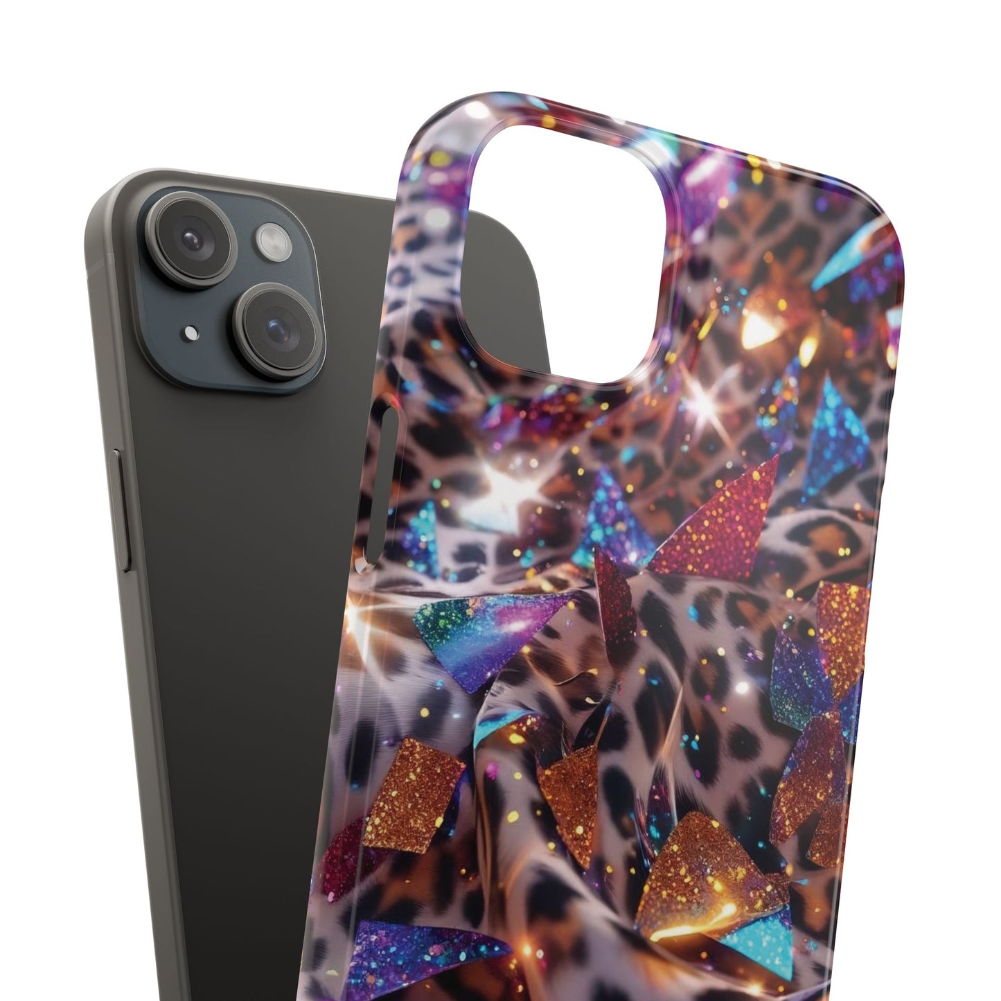 Snap Case Leopard Muster iPhone Handyhülle