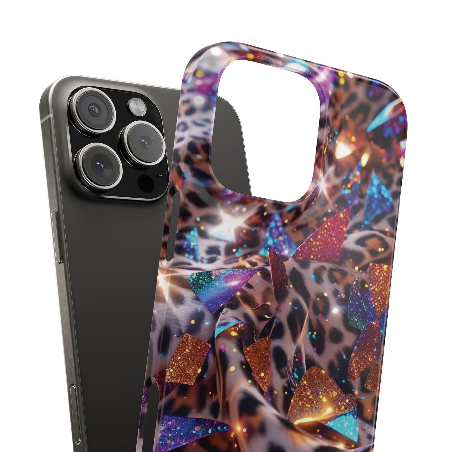 Snap Case Leopard Muster iPhone Handyhülle